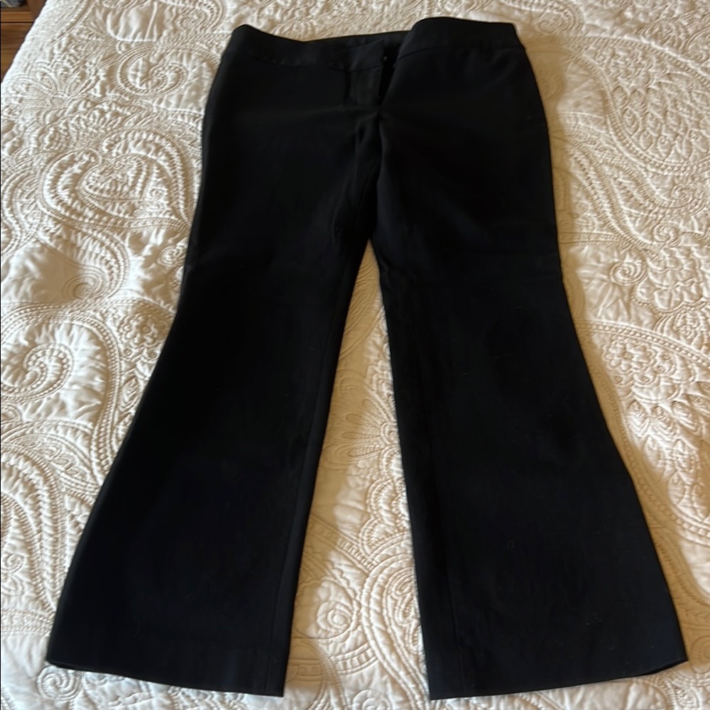 LOFT Black Boot Cut Pants